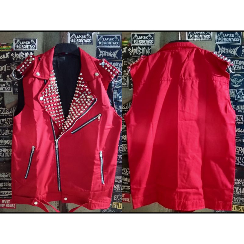 JAKET PUNK//LEKBONG FULL SPICK//ROMPI FULL SPIK//JAKET RAMONES//ROMPI PUNK//STREET STYLE