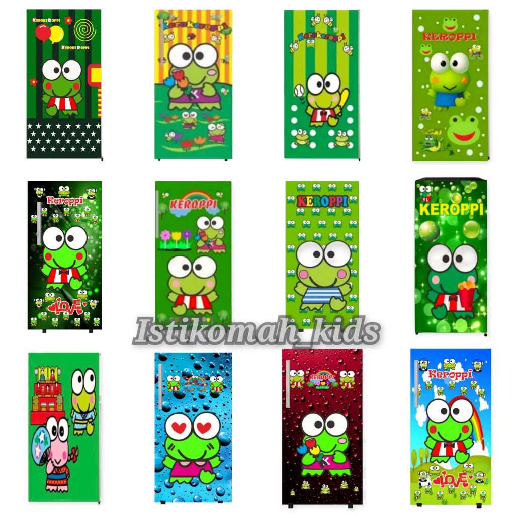 Wallpaper Stiker Kulkas 1 Pintu Karakter