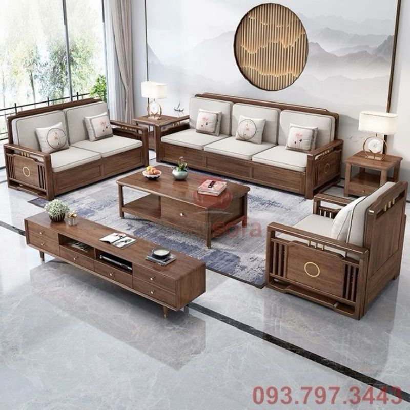 set sofa jati kursi jati minimalis modern