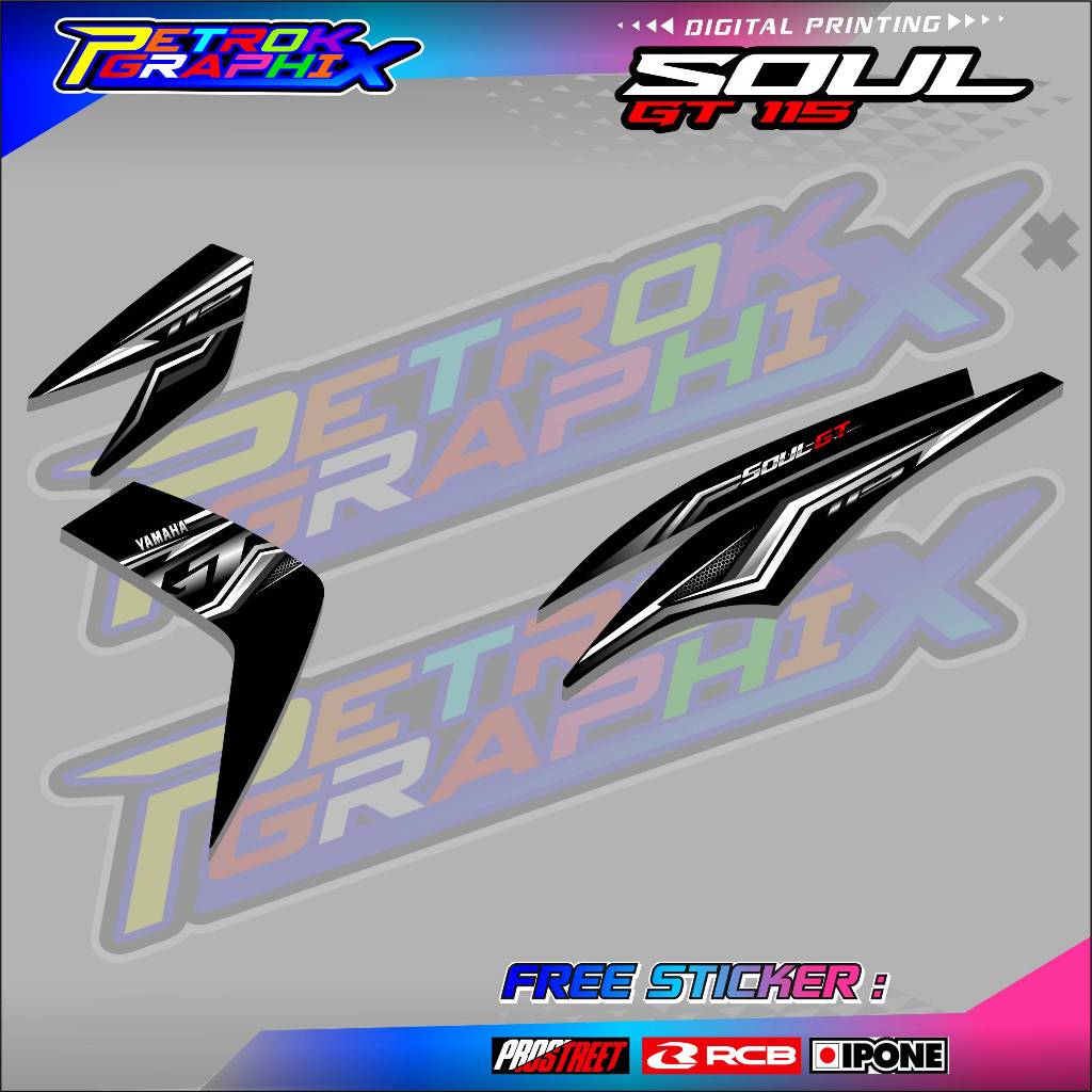 Rejeki.Maju Striping Variasi Mio Soul Gt 115 / Sticker List Motor Variasi Mio Soul Gt 115