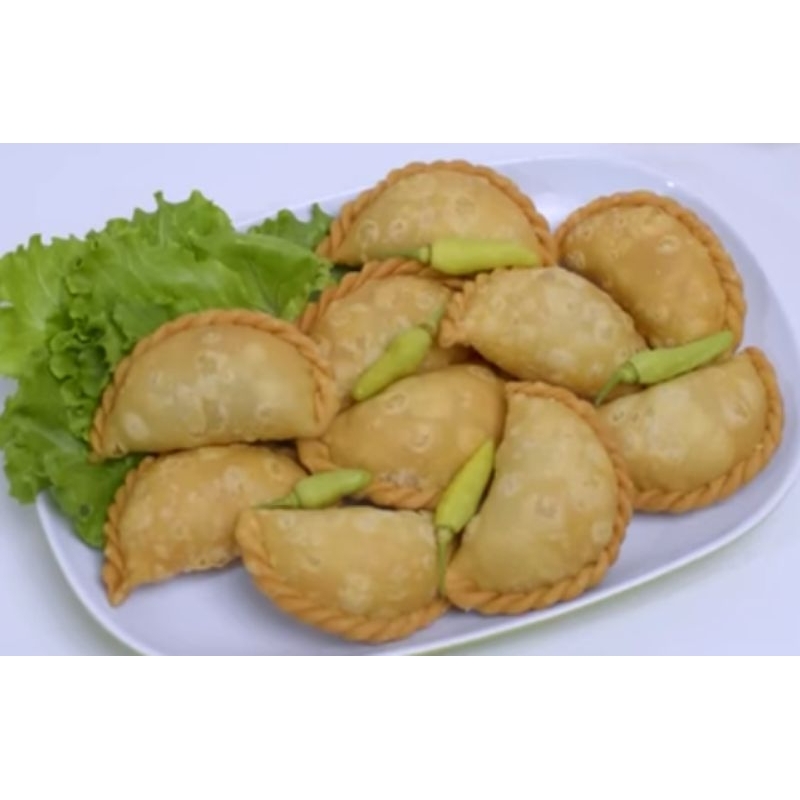 

Karipap/Pastel isi Daging, telor, sayur Frozen