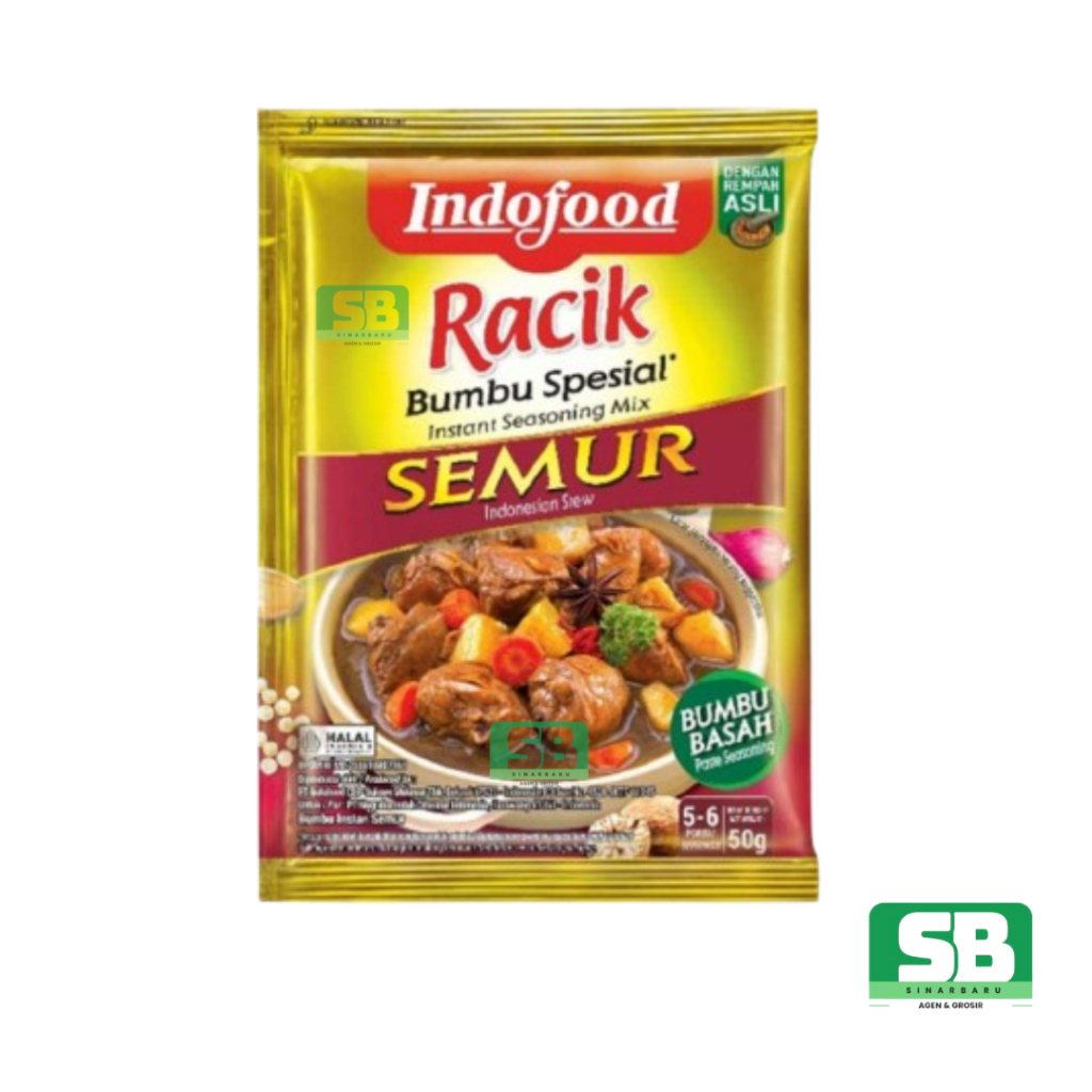 

Indofood Tepung Bumbu SPESIAL SEMUR Kemasan 50gr