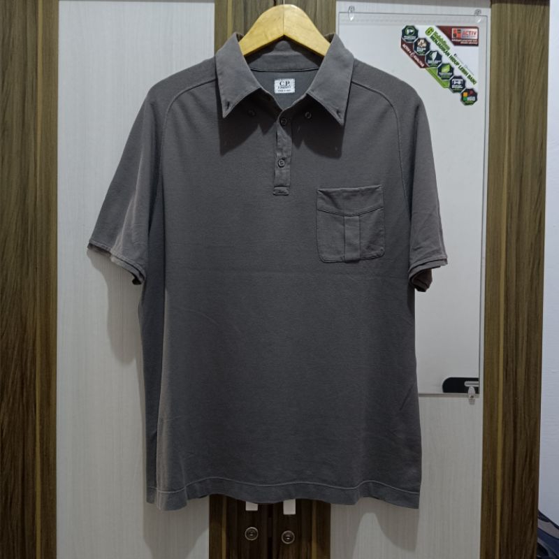 T-shirt Polo C.P. Company Gray