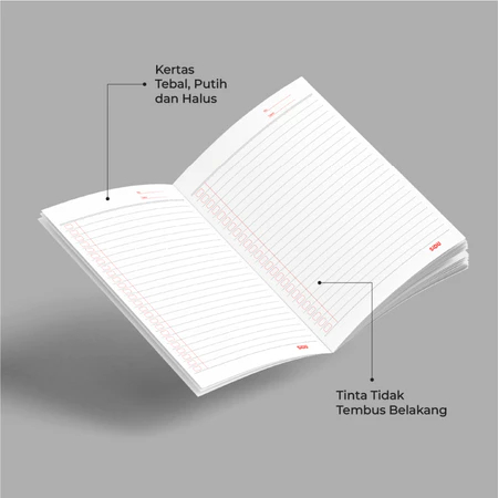 

Buku Tulis Sinar Dunia SIDU Cover Kraft isi 40 Lembar (1 Pack Isi 10 Buku)