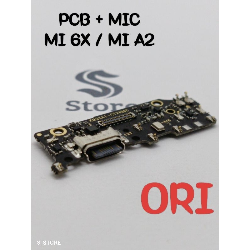 CONNECTOR CHARGER XIAOMI MI 6X MI A2 ORI PAPAN KONEKTOR CAS FLEXIBLE CAS PCB BOARD CASAN BOARD USB C
