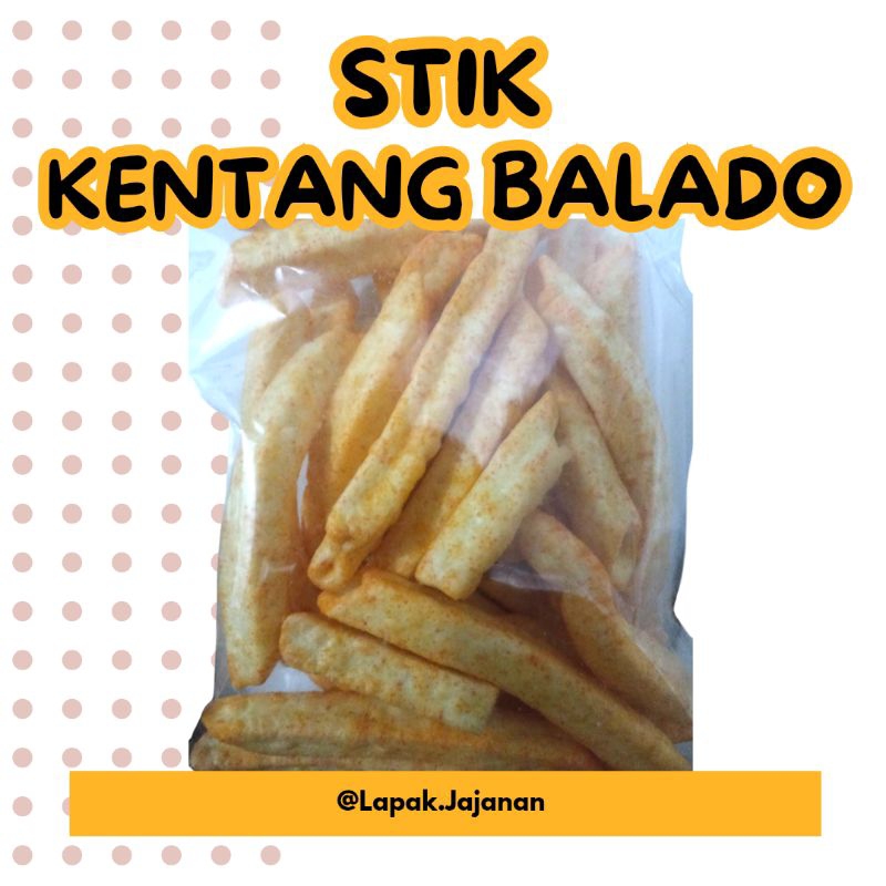 

[Lapak.Jajanan] Stik Kentang - Snack Jajanan Murah Renyah Gurih Nikmat