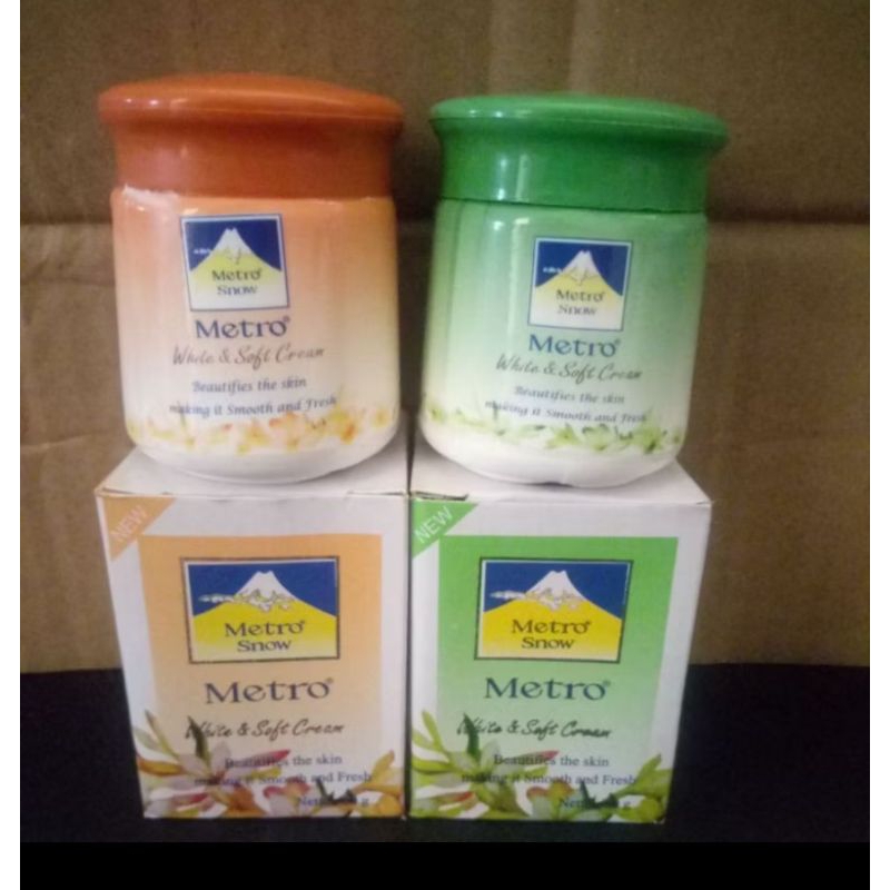 HAZELIN METRO SNOW WHITE&SOFT CREAM /METRO TUBE 60GR/