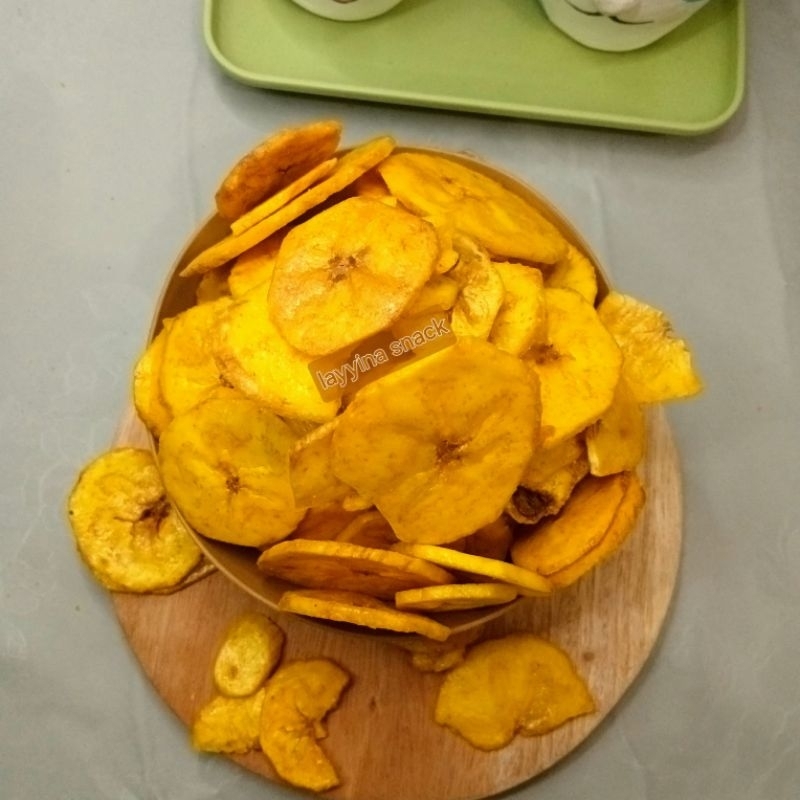 

Keripik Pisang Manis 250g – Camilan Renyah Manis, Nikmat dan Gurih!