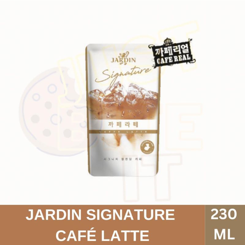 

JARDIN SIGNATURE CAFE LATTE 230 ML - MINUMAN INSTAN RASA KOPI CAFE LATTE KOREA JARDIN 230 ML