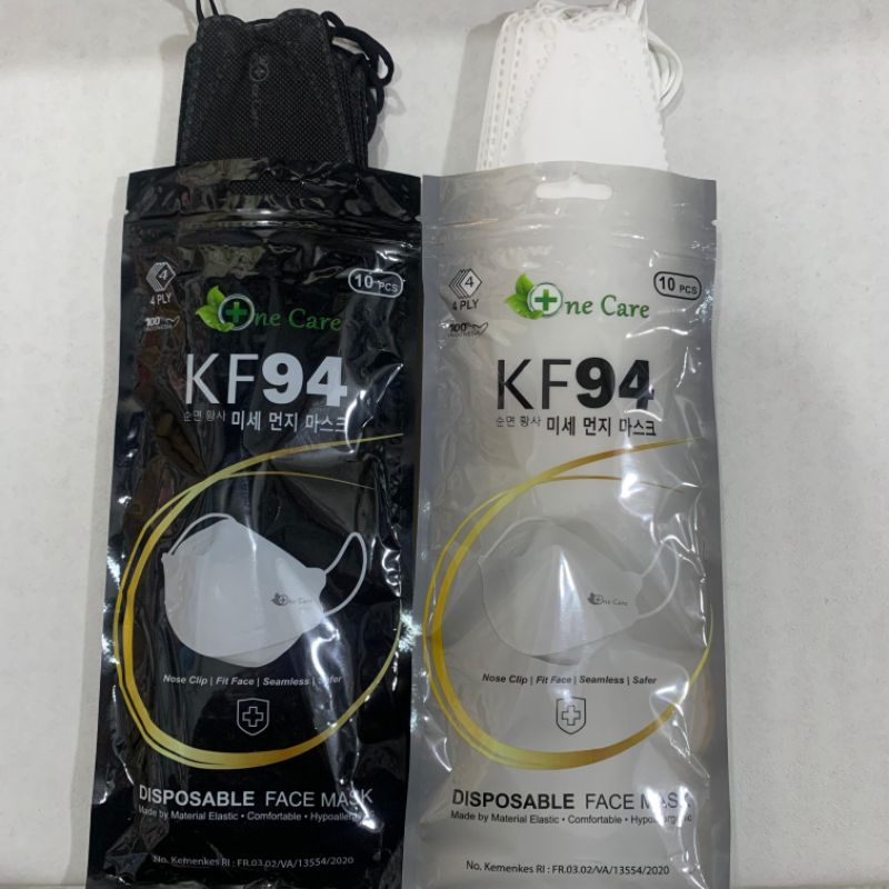 MASKER KF 94 ONE CARE 4 PLY ISI 10 PREMIUM