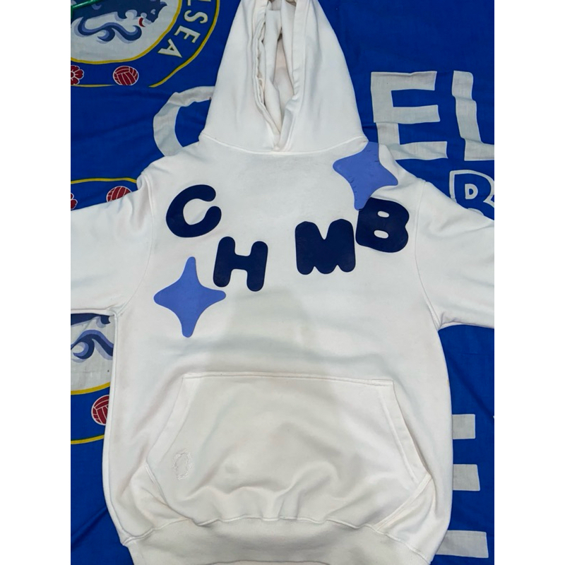 Hoodie Chmb Shooting Love White