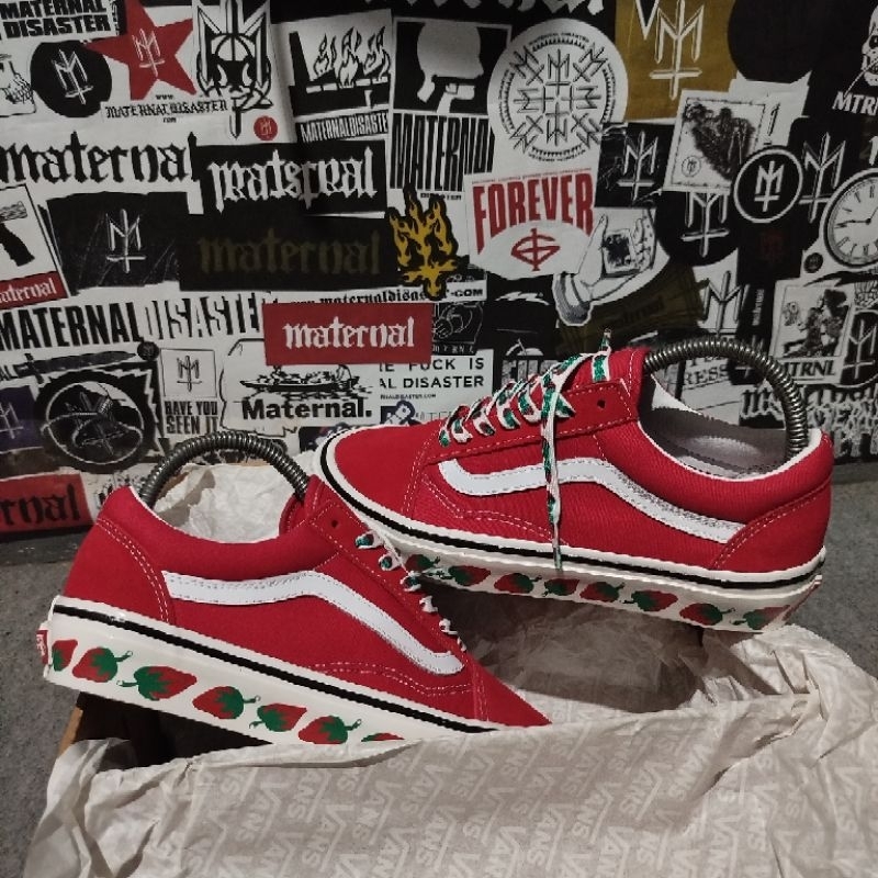 Vans 36 Dx Anaheim Factory 'Strawberry' Resmi Navya