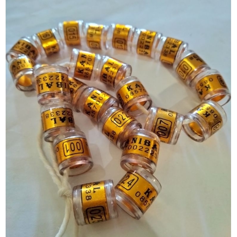 25 biji Ring Burung merpati merpati Doble wiN