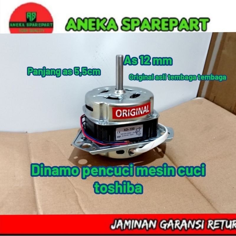dinamo pencuci mesin cuci toshiba