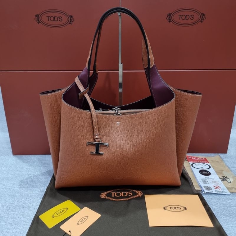 TAS TODS BAG IN LEATHER PREMIUM VVIP QUALITY