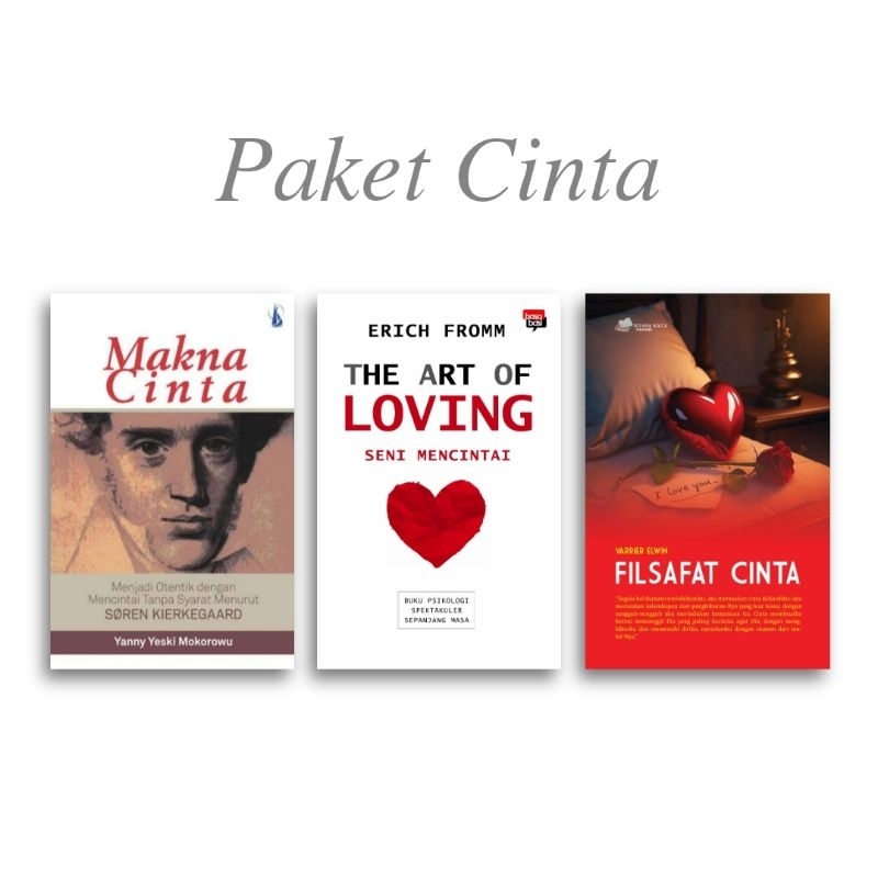 Paket Buku The Art of Loving Erich Fromm