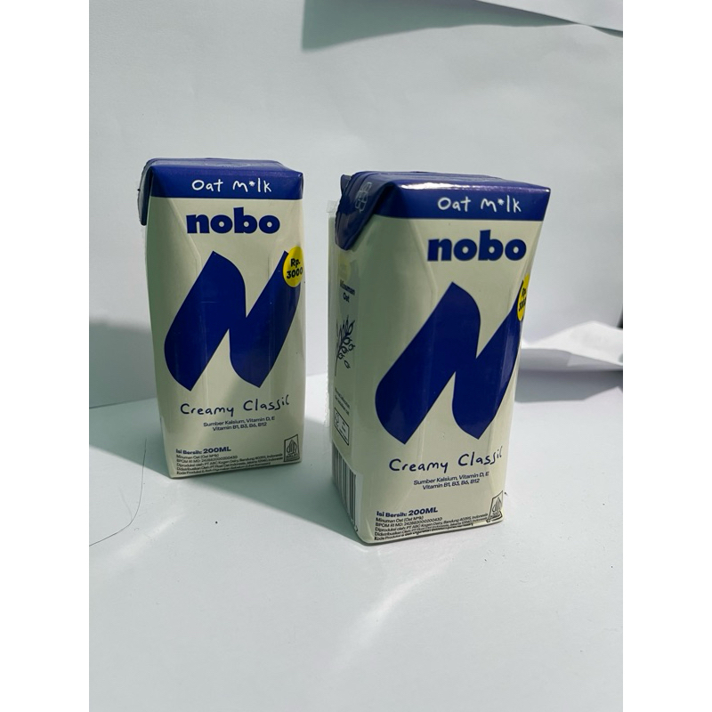 

NOBO classic biscuit Oatmilk 200ml Susu Viral Murahhh