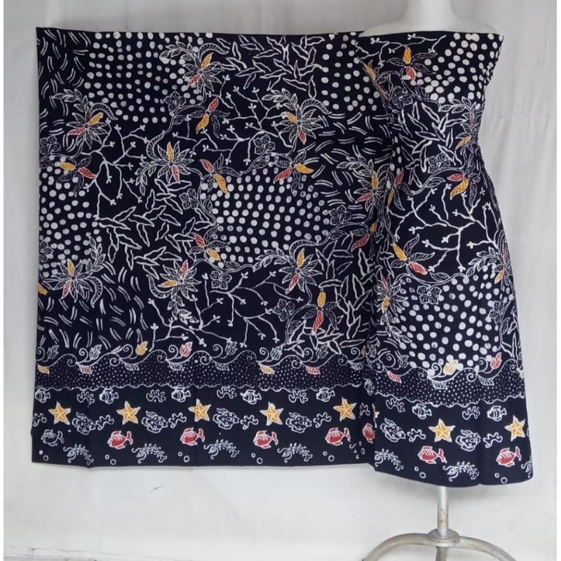 KAIN BATIK MOTIF IKAN TERBARU