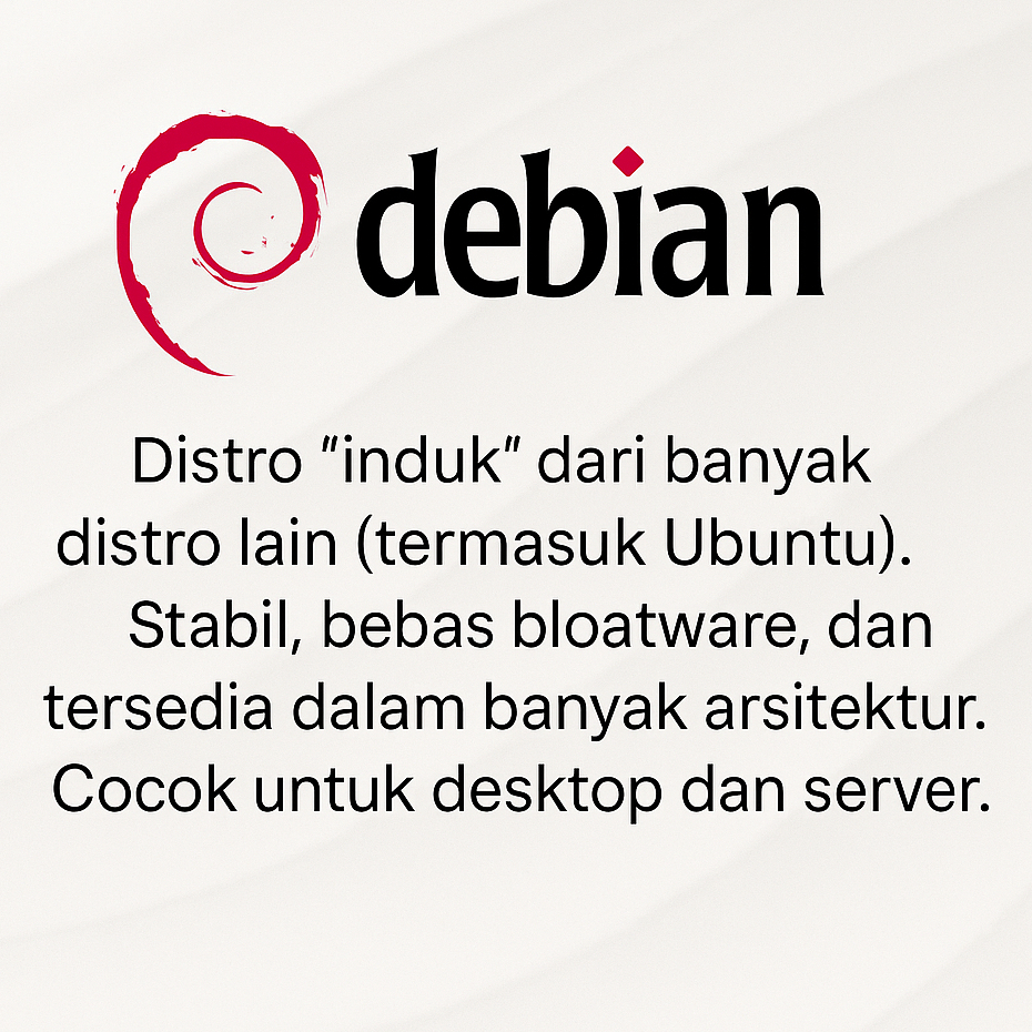 Installer DVD Debian Linux: Paket Lengka
