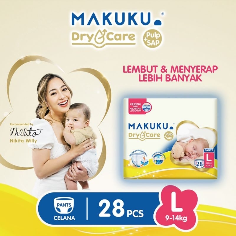 PEMPERS MURAH/POPOK MURAH/PEMPERS MAKUKU DRY CARE