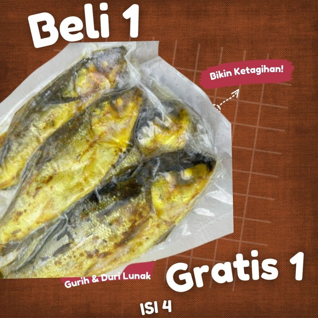 

Beli 1 Gratis 1 Bandeng Presto Sedulur Duri Lunak Kemasan Vacum isi 4 gratis Sambal