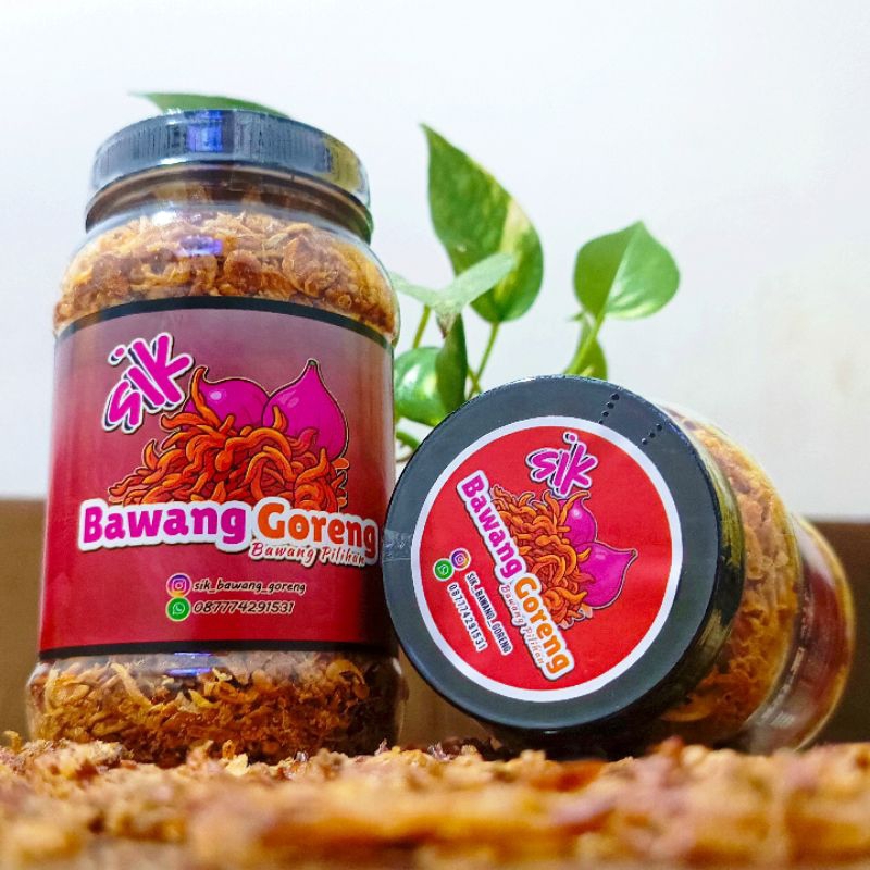 

Bawang Goreng Ukuran Sedang
