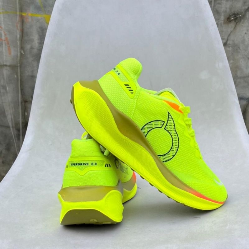 Berkualitas Sepatu Runing Wanita Hijau Stabilo Sneakers Cewe Kren New Sepatu Olahraga Lari Running