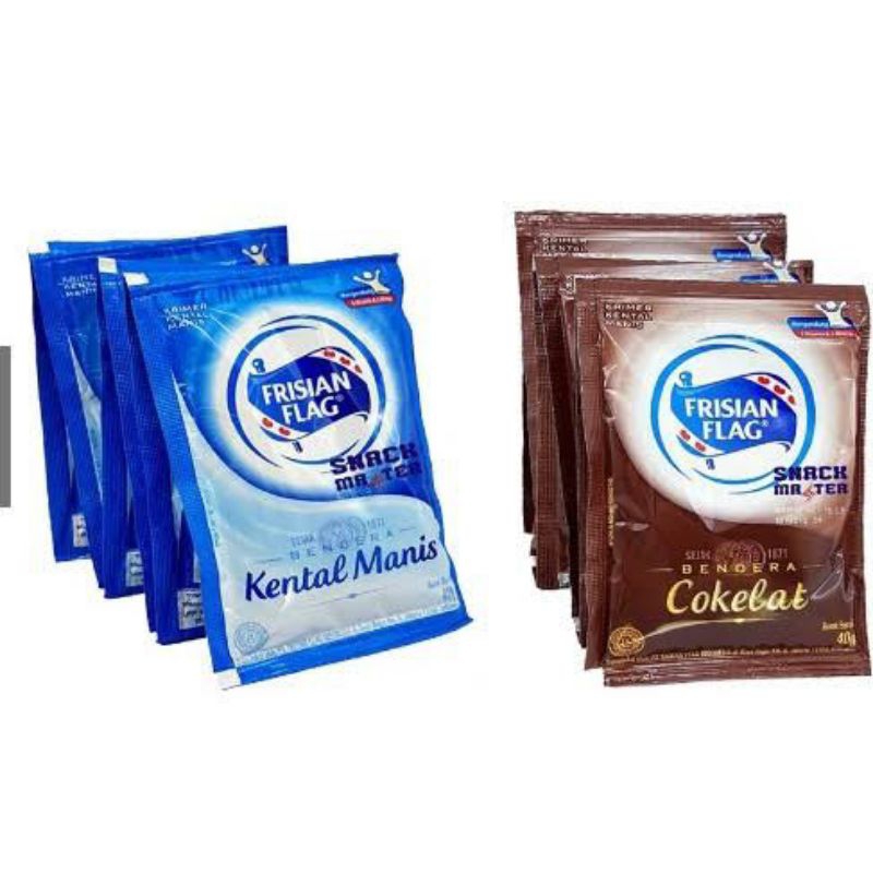 

susu bendera sachet renceng