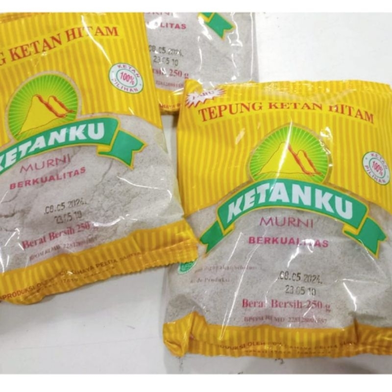

TEPUNG KETAN HITAM CAP KETANKU 250 GRAM