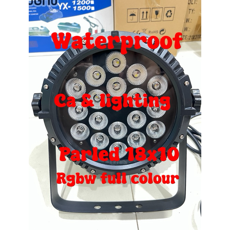 parled 18x10watt rgbw full colour waterproof