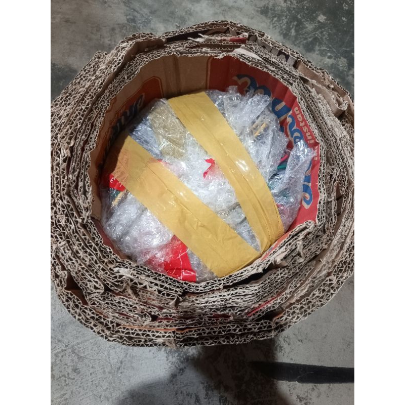 

tambahan peking kardus supaya lbih tebal aman