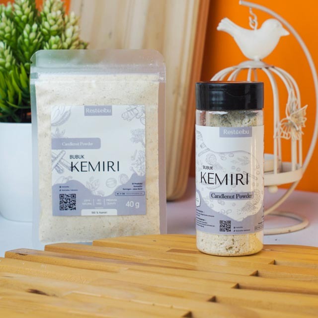 

RESTOEIBU Kemiri Bubuk - Candlenut Powder Bumbu Dapur Rempah
