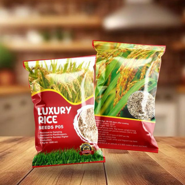 _Adudushop Gardenfarm - Benih Padi P05 1 Kg - Bibit Padi Unggul - Bibit Padi Sawah - Benih Padi