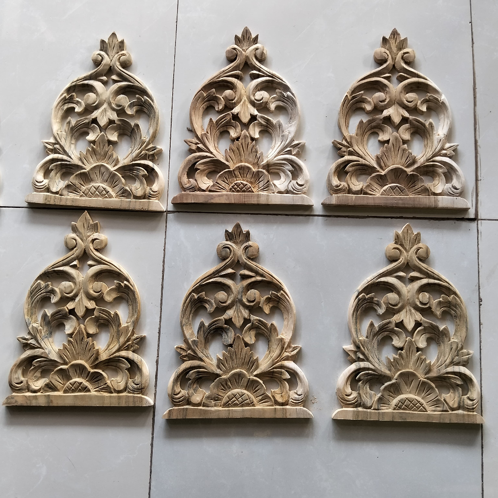 Ukiran Tempel Soko Guru Joglo