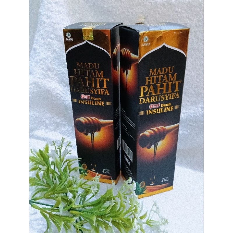 

MADU HITAM PAHIT DARUSYIFA Plus Daun INSULINE