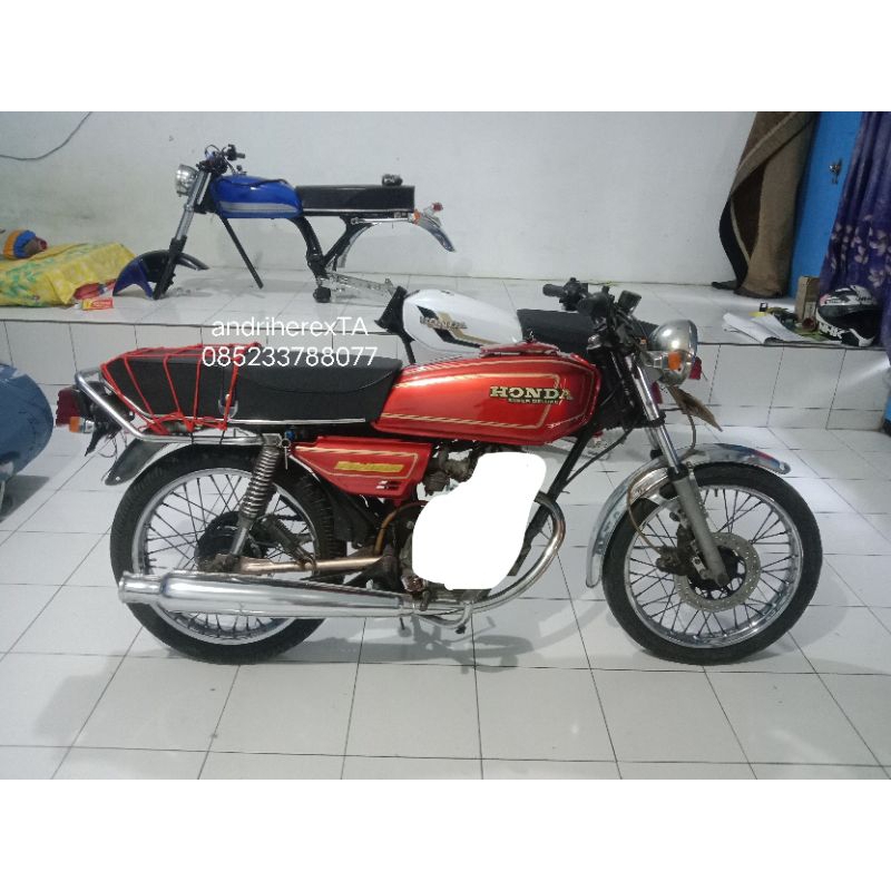 body GL100 set surung dorong tinggal naik mesin