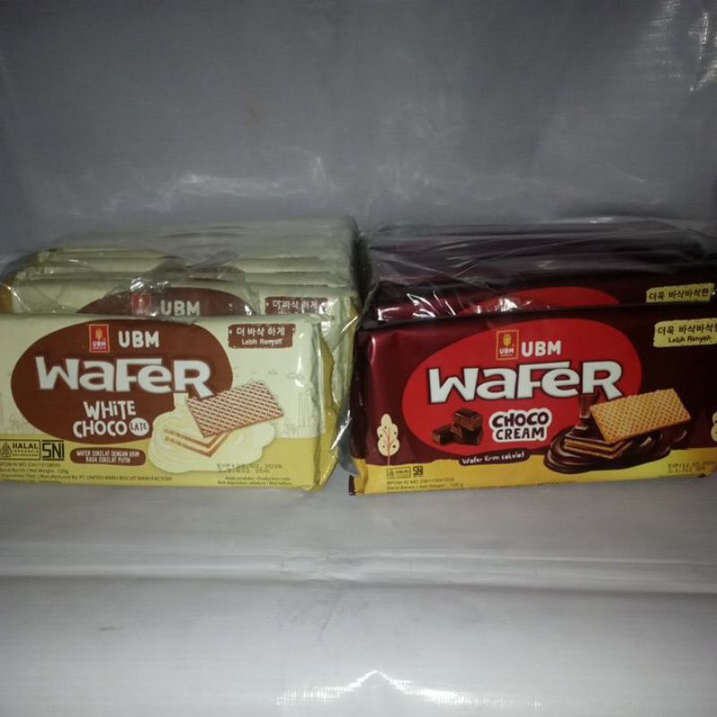 

Wafer UBM Wafer Choco Cream dan White Cream 120gr