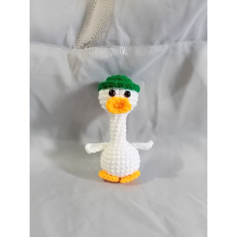 amigurumi bebek keychain/gantungan kunci bebek/boneka rajut bebek