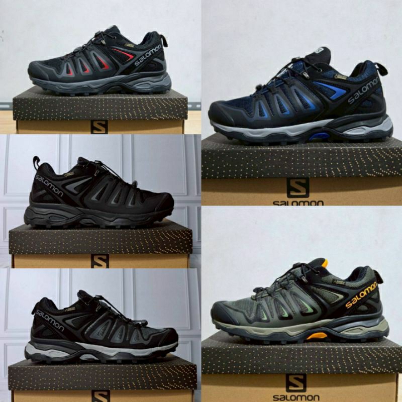 Sepatu Salomon X Ultra 3 Black Red