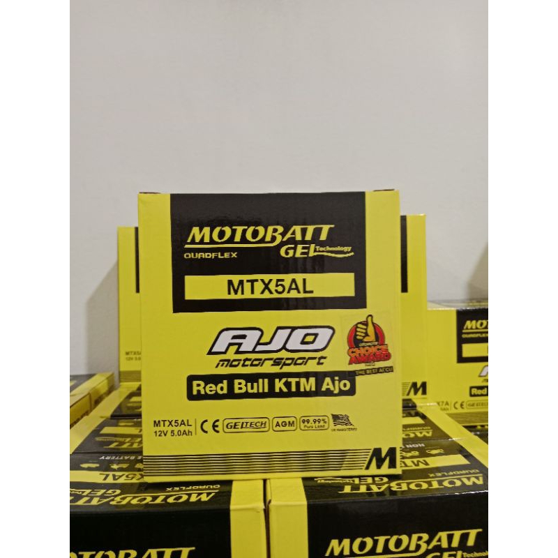 Aki Motor suzuki SATRIA LUMBA MTX5AL MOTOBATT ORIGINAL