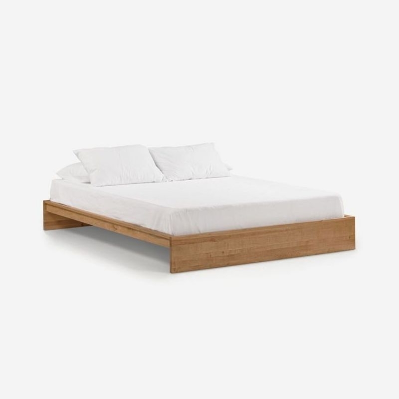 dipan jepang kayu minimalis / tempat tidur kayu asli aesthetic termurah