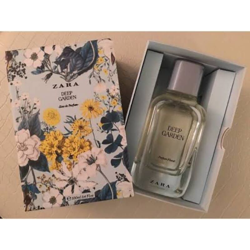Parfum Zara Deep Garden 100ml wanita (original reject no box eropa)
