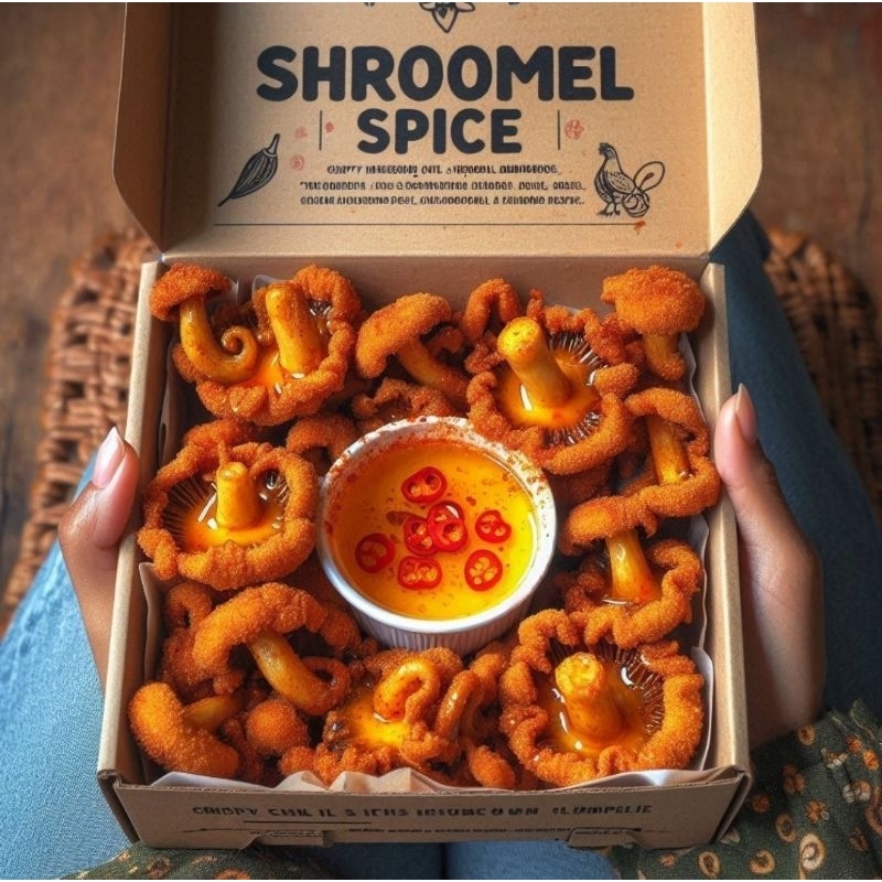 

Jamur Crispy ChiliOil,Sroomel