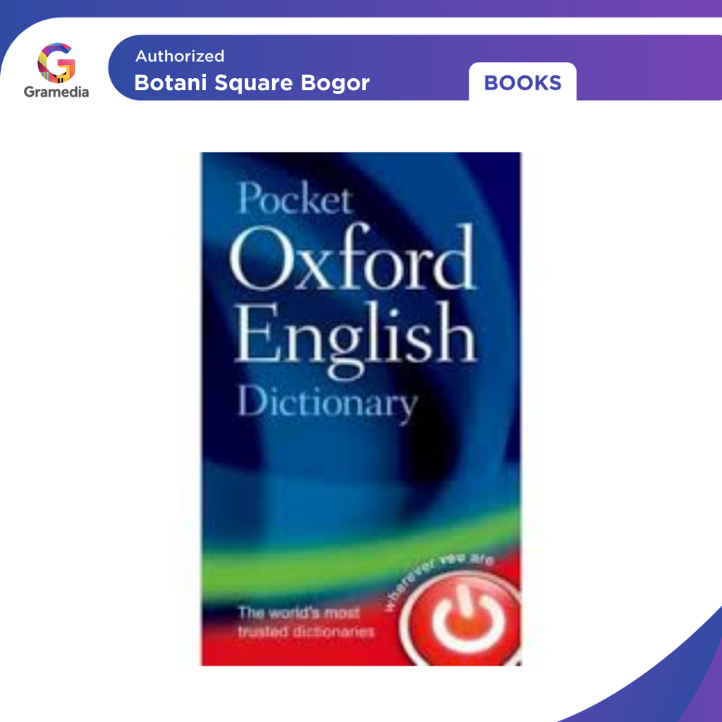 Gramedia Bogor - PAPERBACK OXFORD ENGLISH DICTIONARY