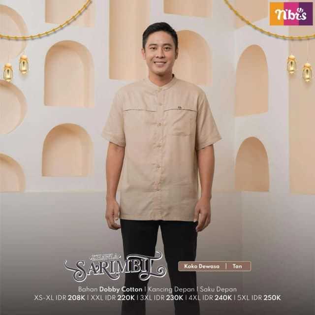 NIBRAS KOKO KHAWLA / KHAWLA KOKO NIBRAS / KOKO NIBRAS LENGAN PENDEK / NIBRAS KOKO DEWASA / KOKO NIBR