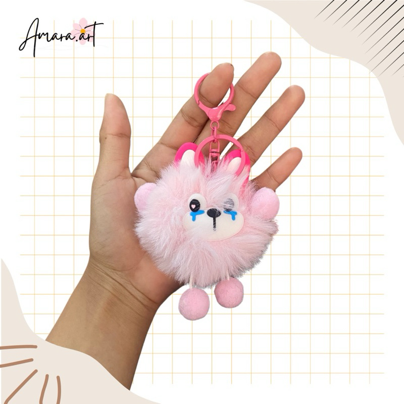 BagCharm/Gantungan Kunci Boneka Teddy Bear/ Gantungan Tas Boneka Teddy Bear