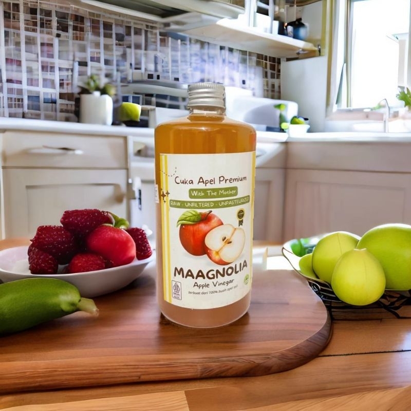 

CUKA APEL 500ml Kemasan Plastik Original Organik