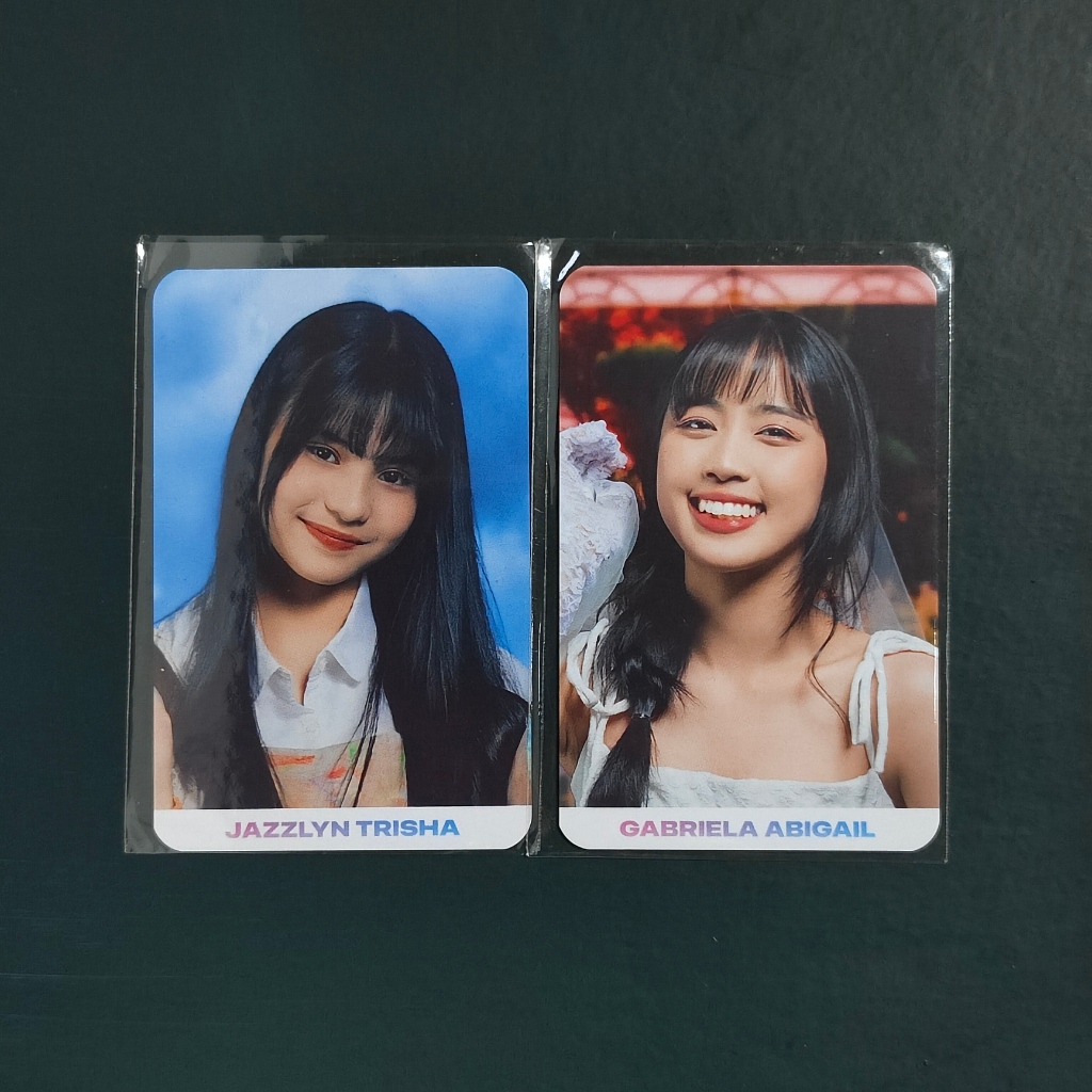 Bundling Photocard PC Official JKT48 Road To Sousenkyo 2024 RTS - Jazzlyn Trisha & Gabriela Abigail 