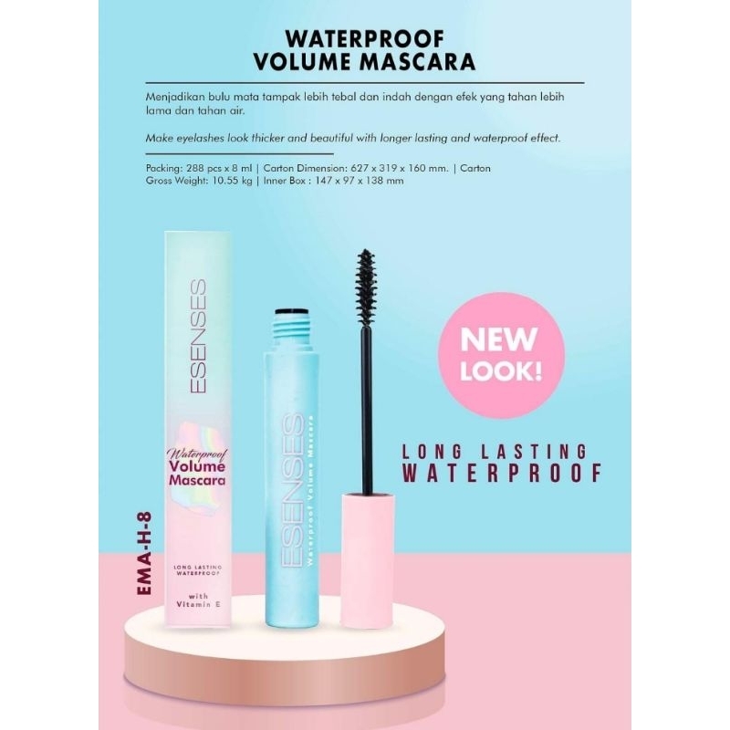 [Esenses] Waterproof Volume Mascara