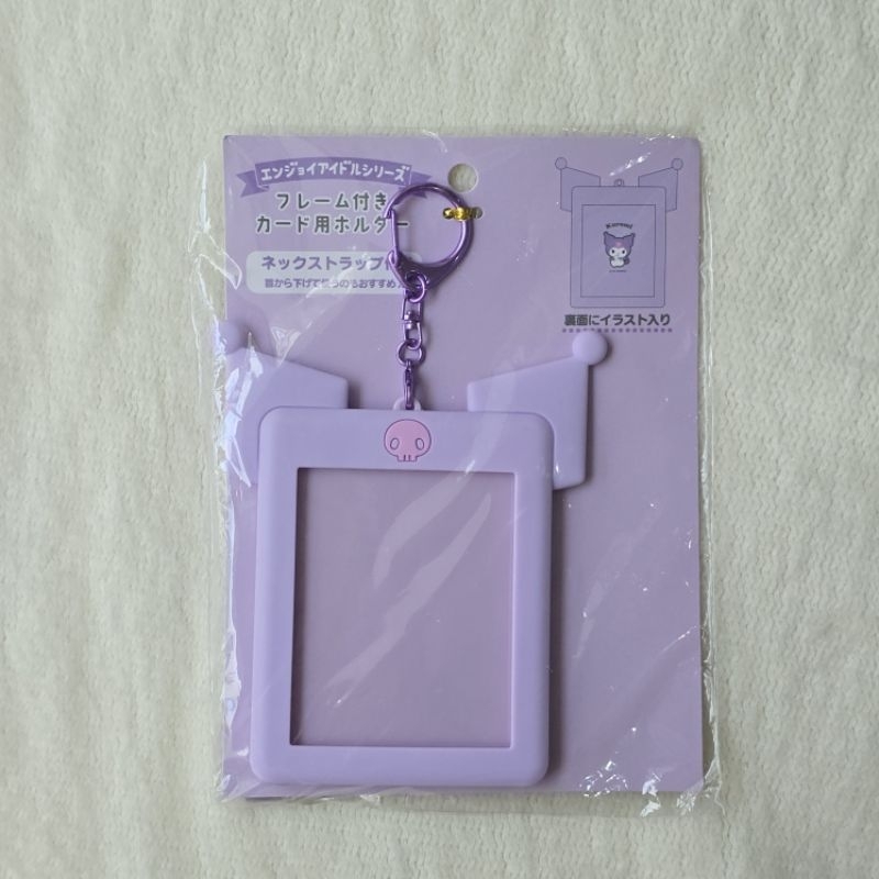Kuromi Sanrio Enjoy Idol Framed Card Holder